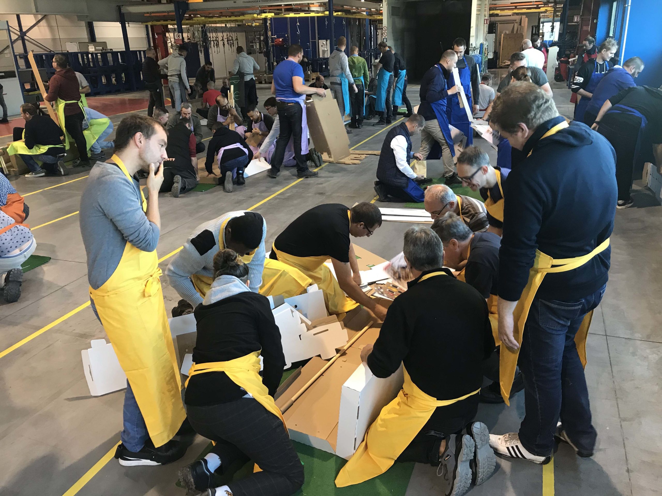 team building construction