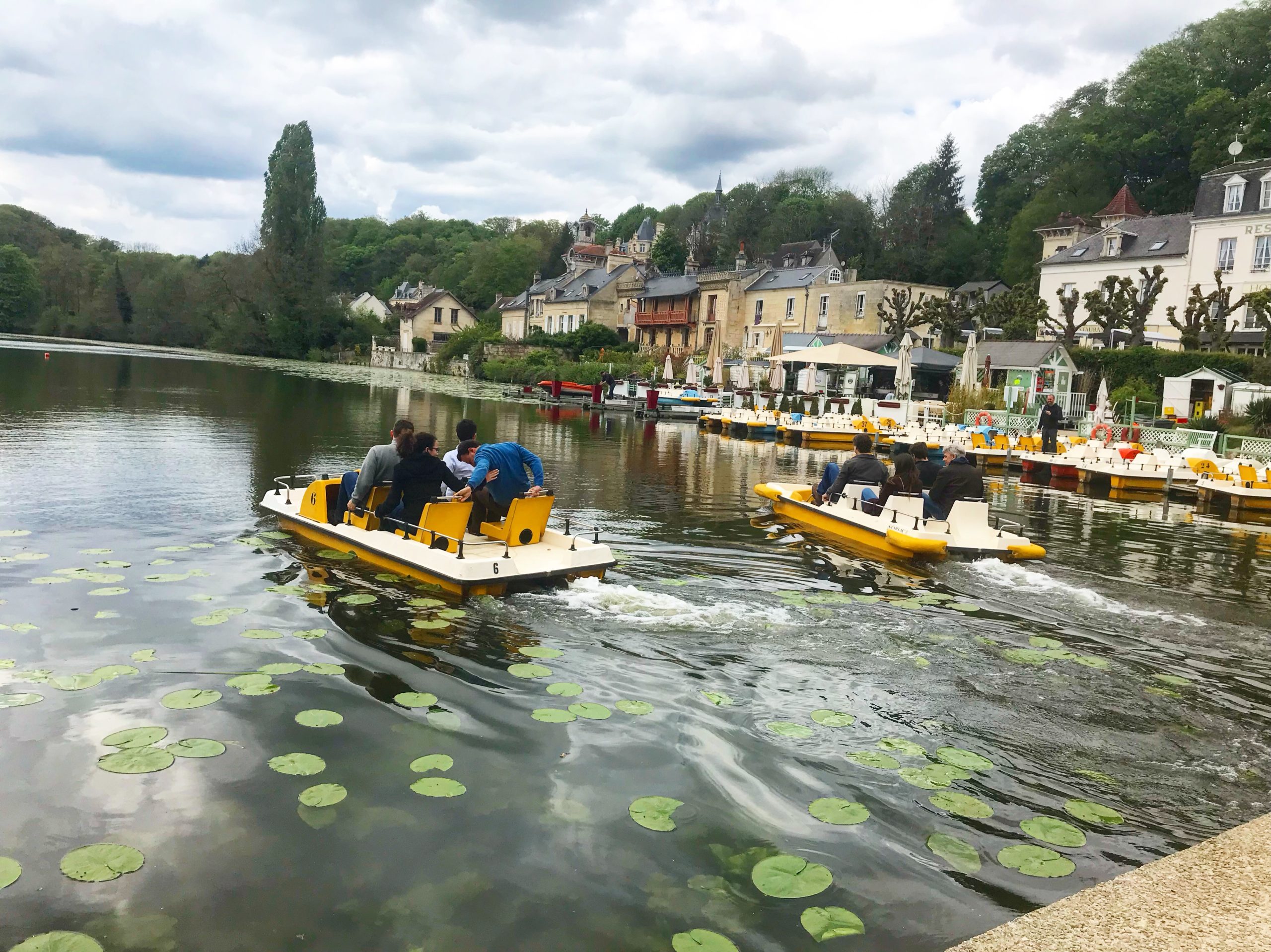 Course de bateaux par Arcade événements
