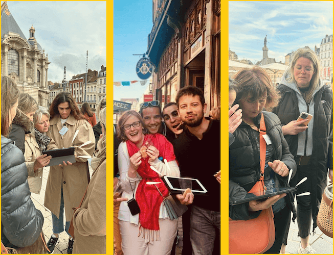 Rallye gourmand avec Arcade événements à lille