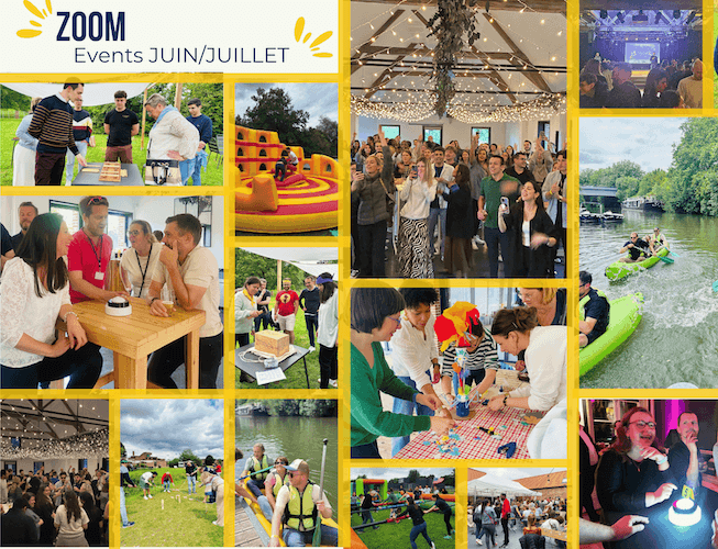 zoom sur les evenements de juin et juillet avec arcade evenements