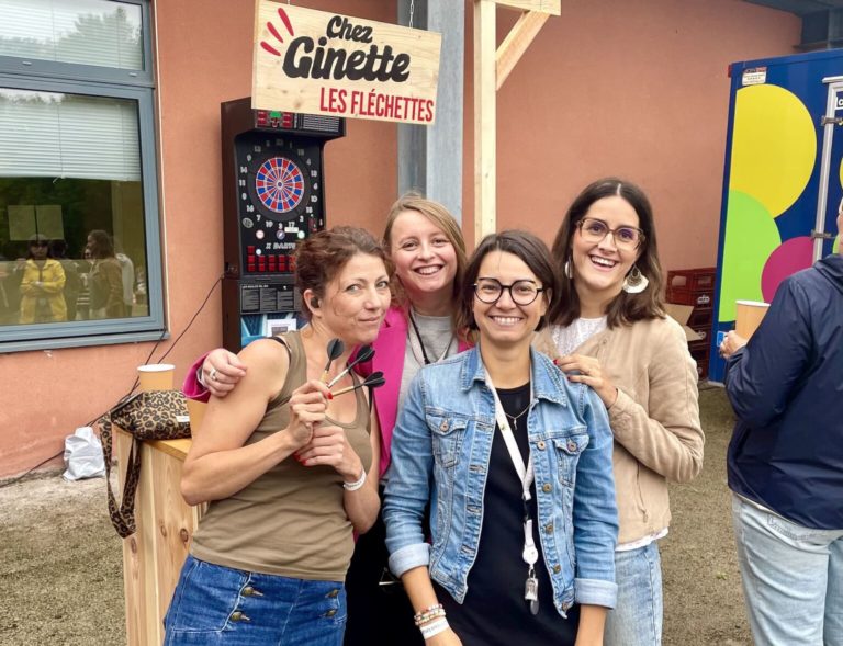 animation guinguette party team building fléchettes organisée par Arcade Événements Lille
