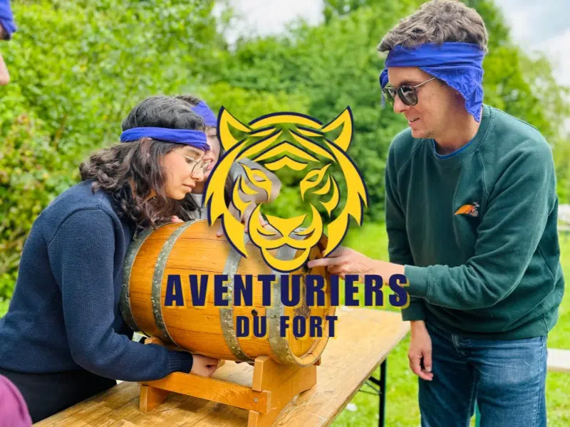 Team building Aventuriers du Fort avec challenges multi-activités en équipe