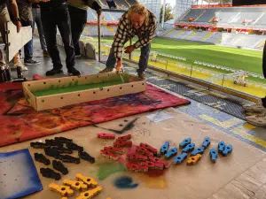 Séminaire d’entreprise avec challenge créatif et tournoi ludique en équipe