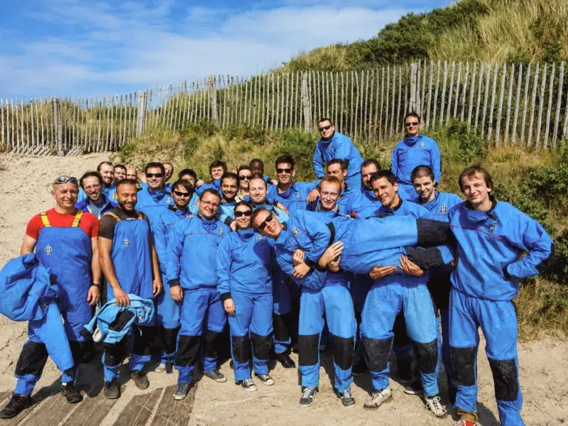 Séminaire d'entreprise avec char à voile dans le Parc du Marquenterre et la Baie de Somme