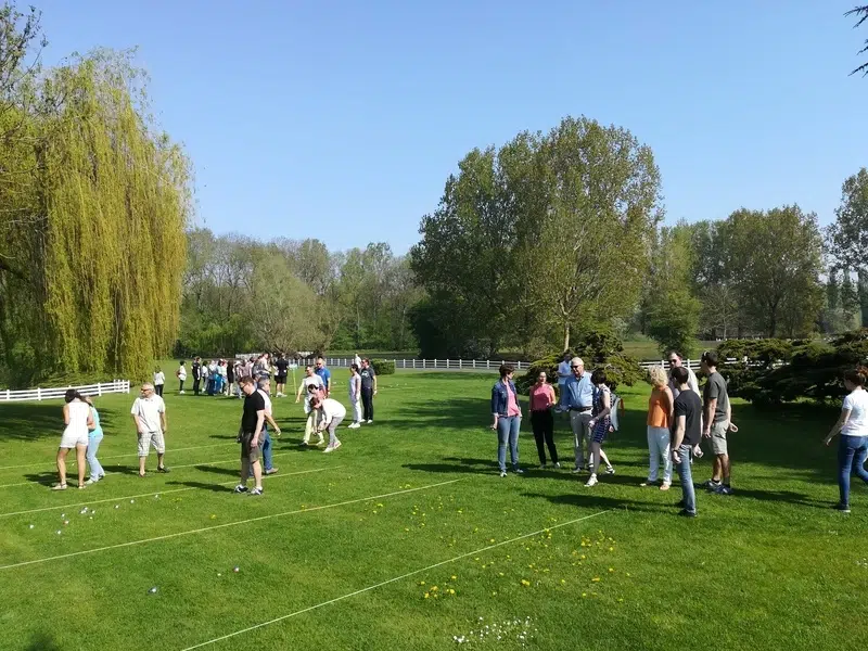 Garden pétanque team building à Lille avec tournoi de pétanque en entreprise