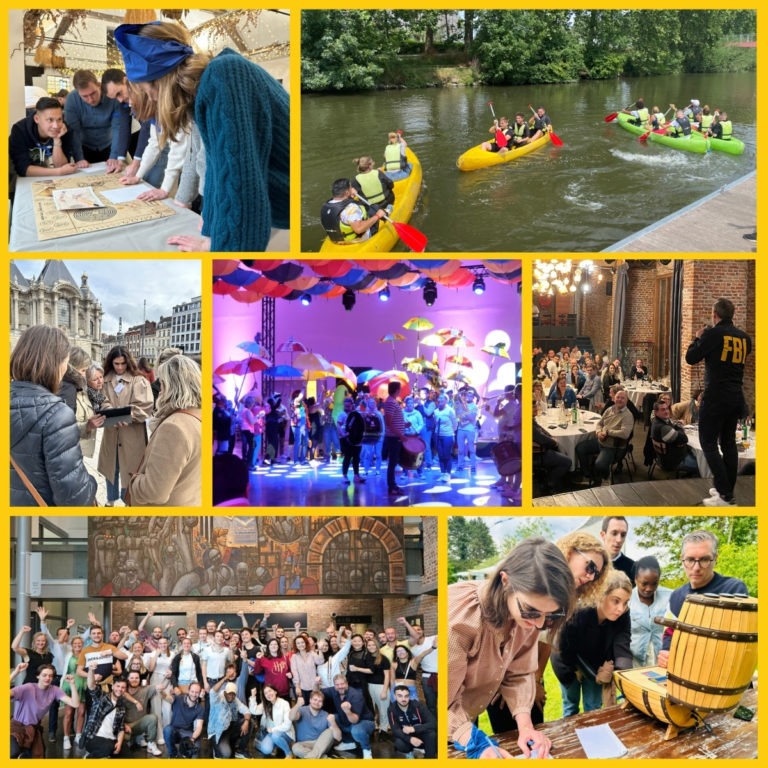 équipe Arcade Événements agence événementielle Lille après un team building réussi