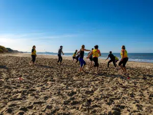 Beach Games team building à Lille avec olympiades sportives sur la plage