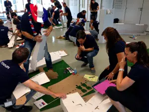Animation Pimp My Kart de team building avec construction et course de kart en entreprise